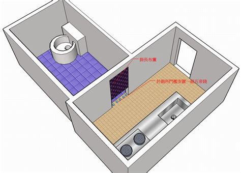 廁所門對廚房門化解|廚房門對廁所門